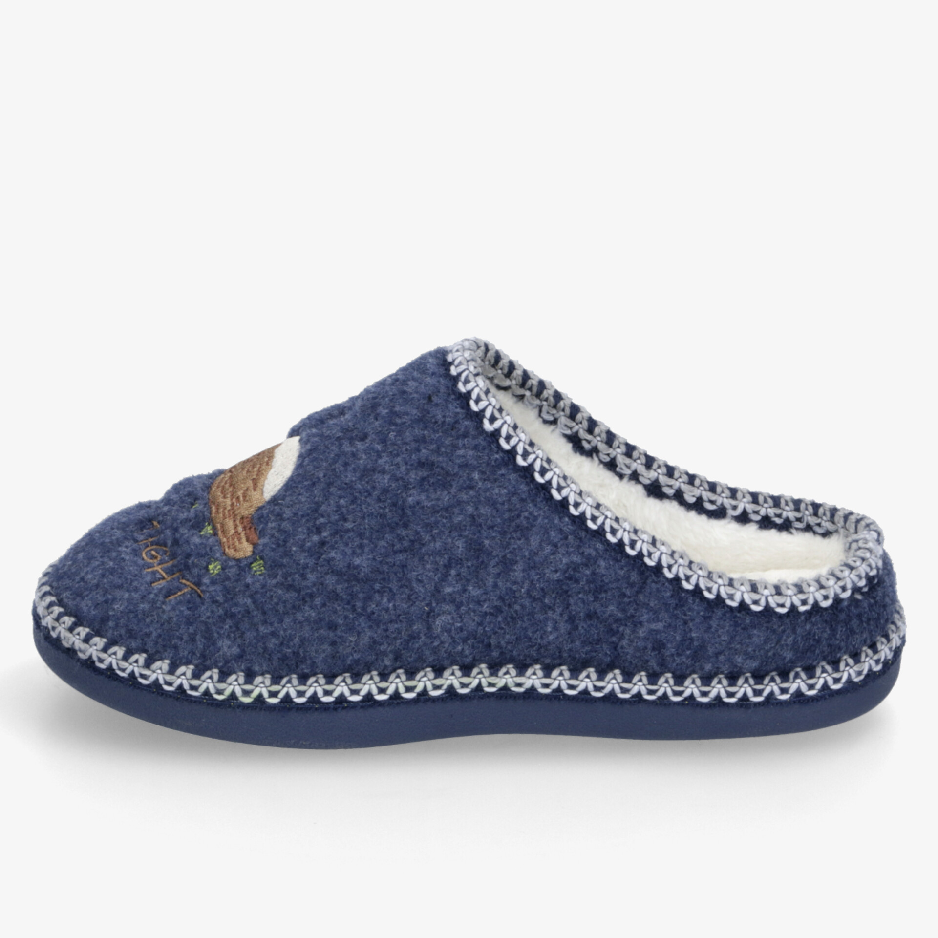 DooDogs Damen Hausschuhe blau