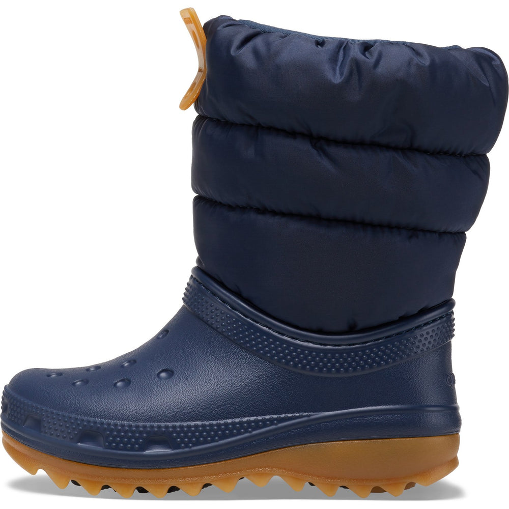 Køb Crocs Navy/Gum Classic Neo Puff Støvle