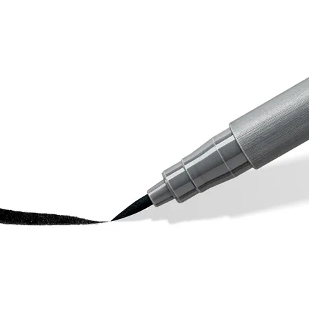 STAEDTLER® pigment soft brush pen 372 - Grey Colours, 6-teilig