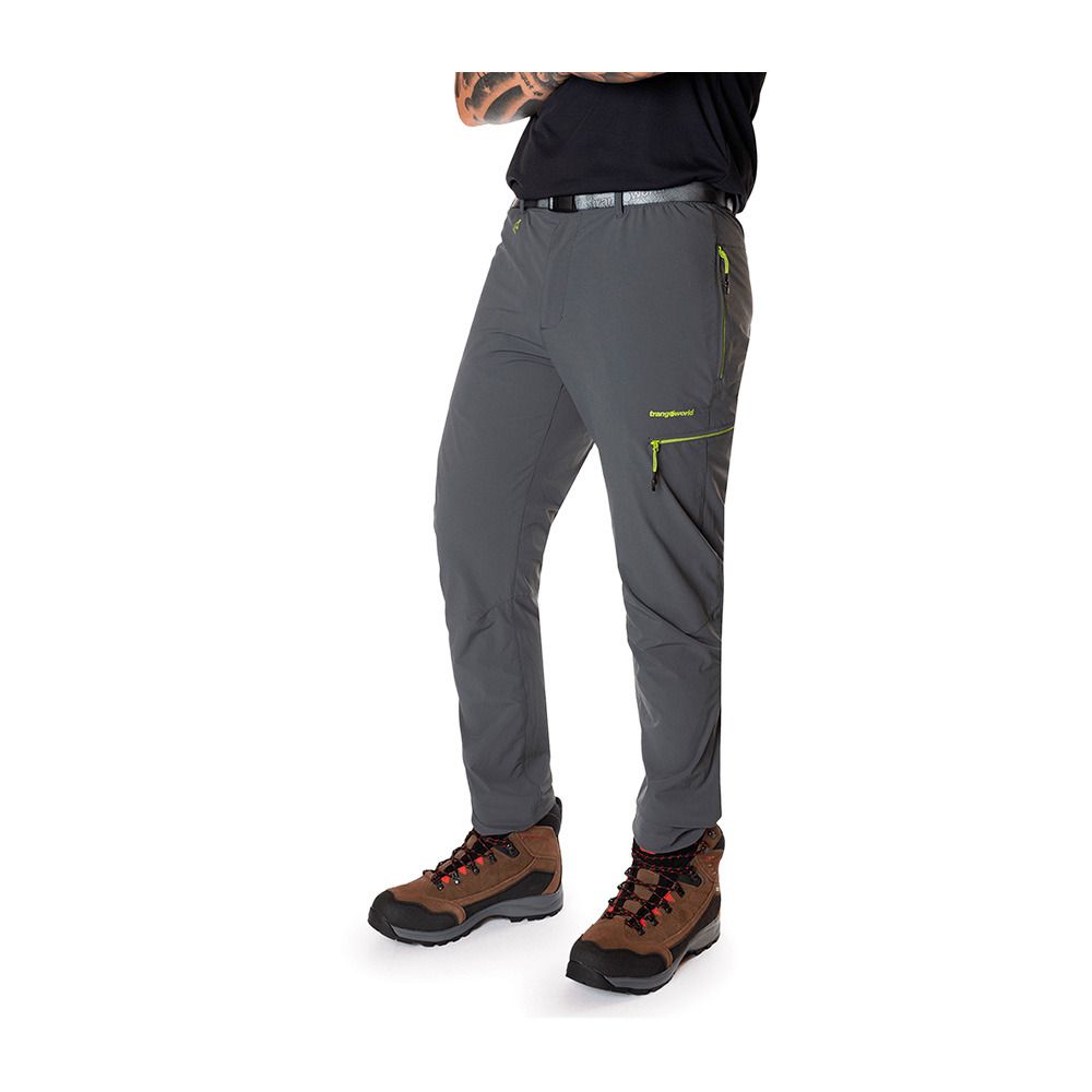 Trangoworld ALTAI - Pantalon Homme dark shadow