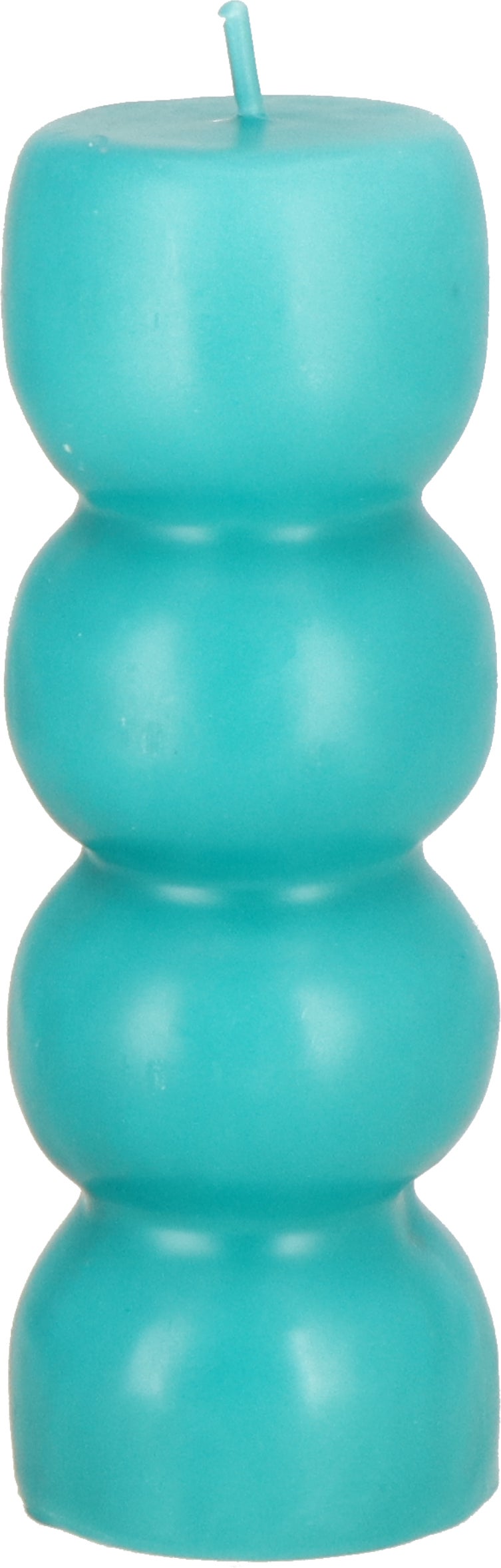 Stompkaars Artistic form blauw 35 uur D 5,5 H 16 cm
