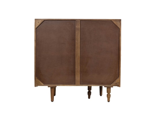 BOIS ET CHIFFONS CONCEPT - Mini bar 2 portes - manguier ramon