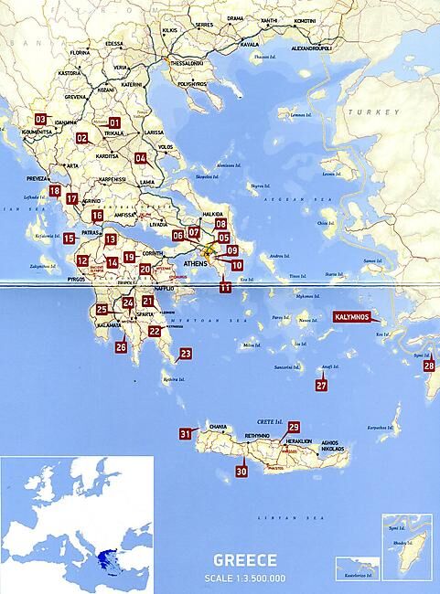 TERRAIN EDITIONS - GREECE SPORT CLIMBING