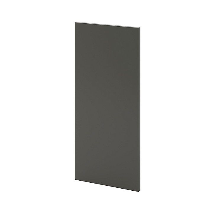 Côté de remplacement haut Goodhome Stevia/Garcinia anthracite brillant H. 72 cm x l. 32 cm x Ep. 18 mm