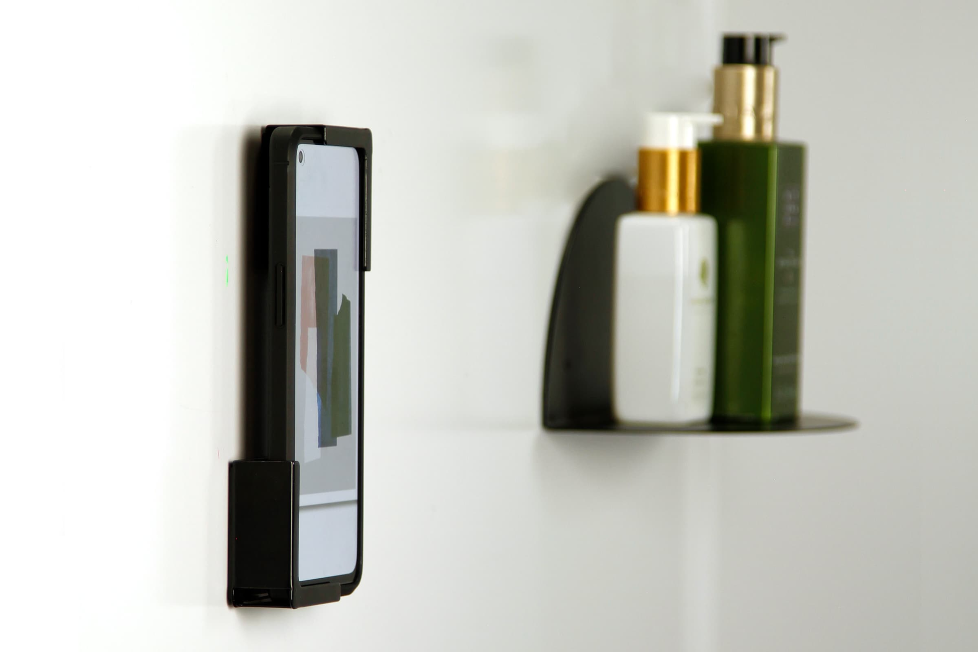 Magnetische telefoonhouder zwart