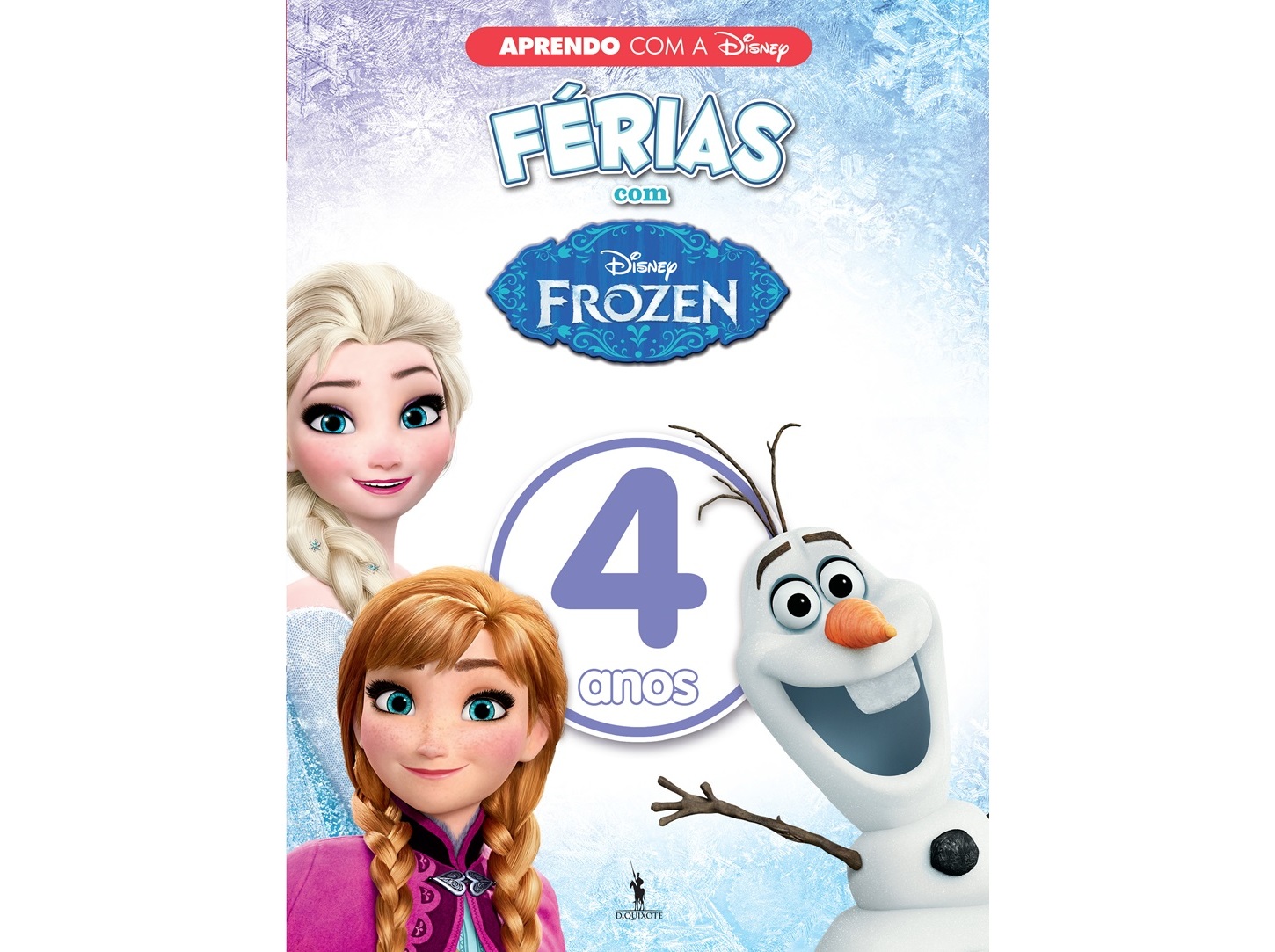 LIVRO FÉRIAS COM FROZEN 4 DE DISNEY