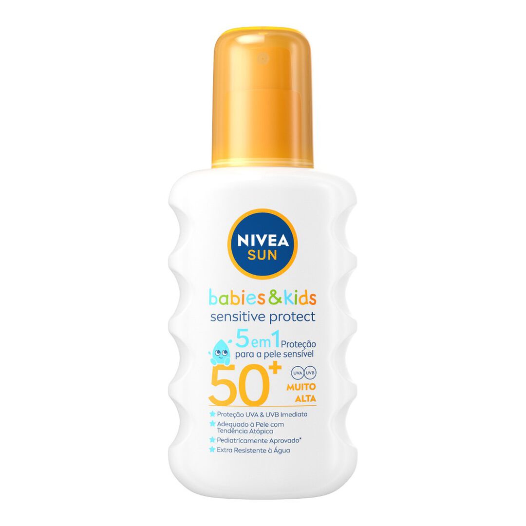 NIVEA  Nive Sun - Spray Babies & Kids Sensitive Protect FP50+ - 200ml