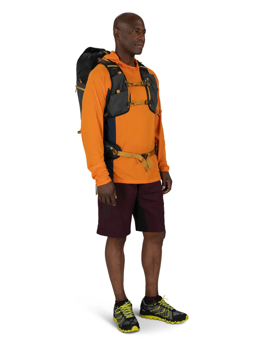 Osprey Talon Velocity 30 Dark Charcoal/tumbleweed Yellow