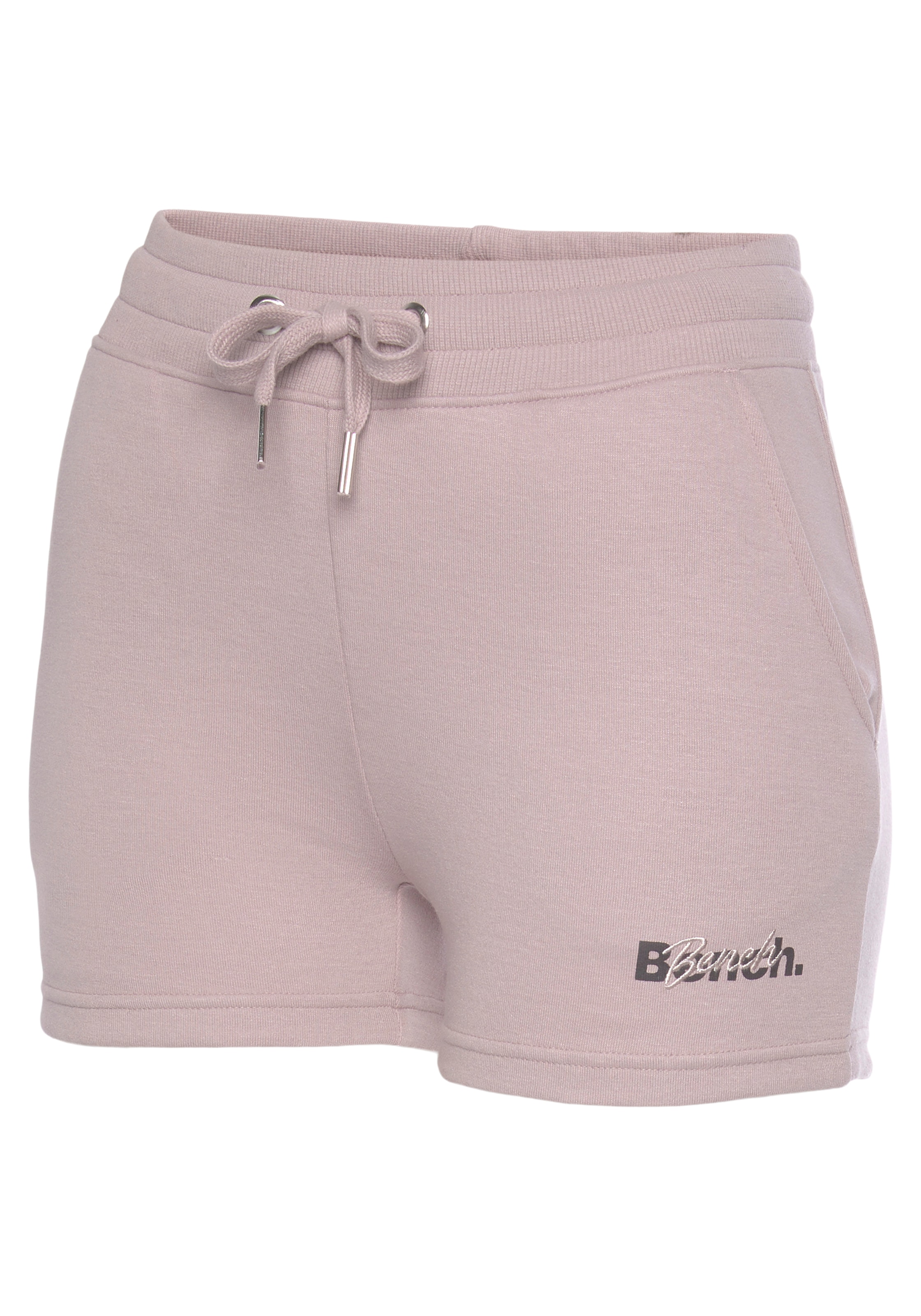 Bench. Loungewear Shorts  mit Logodruck und Stickerei