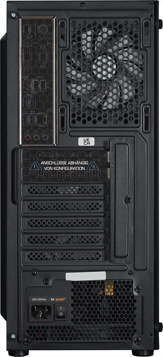 PC Set Gaming mit 27 Zoll TFT Raptor V AMD Ryzen 5 5600G, 32GB DDR4, AMD Vega Grafik, 1TB SSD, WLAN, Windows 11