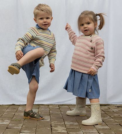 Pom Pom Gummistiefel - Bellis AOP