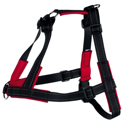 Trixie Lead n Walk Soft-Ausbildungsgeschirr schwarz