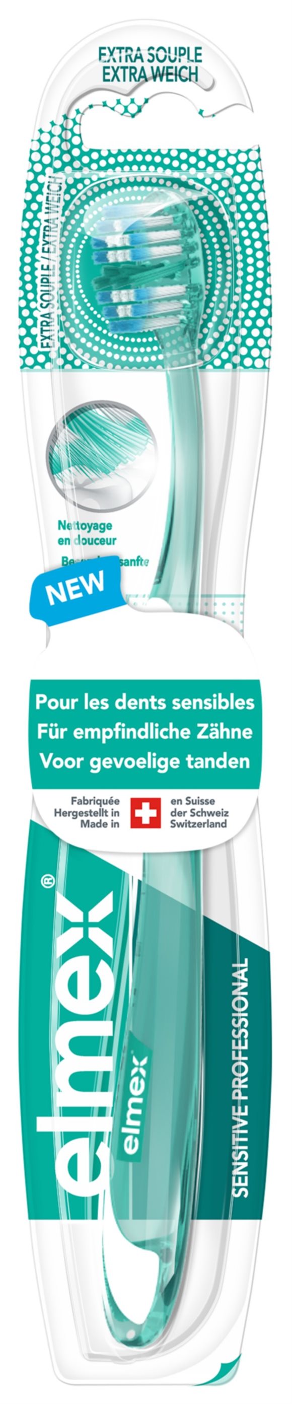 ELMEX SENSITIVE PROFESSIONAL Zahnbürste<br>1 Stück, Extra Soft