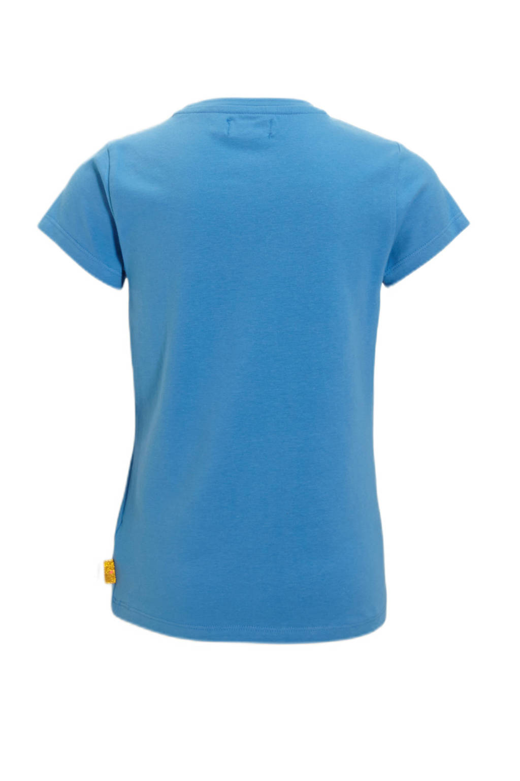 Orange Stars T-shirt Phaedra met printopdruk blauw