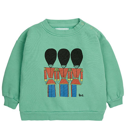 Bobo Choses Sweatshirt - Little Tin Soldiers -  Grøn