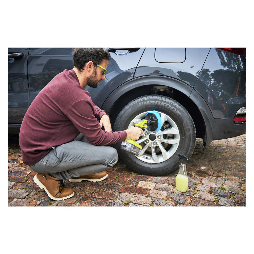 Roterende vaskebørste 18 V Ø150 mm