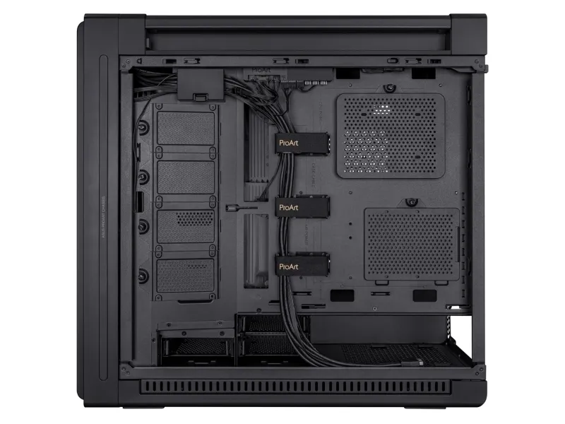 ASUS ProArt PA602, Midi Tower, PC, Sort, ATX, DTX, EATX, micro ATX, Mini-DTX, Mini-ITX, 19 cm, 45 cm