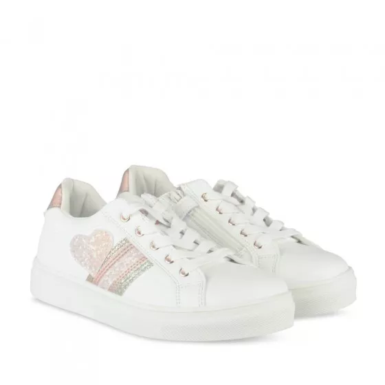 Baskets BLANC LITTLE LOLITA