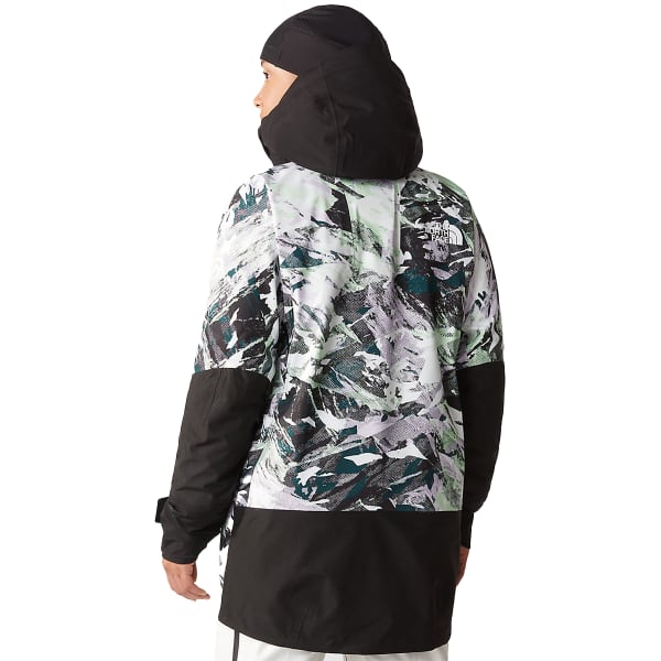 Veste de ski THE NORTH FACE W SUMMIT VERBIER FUTURELIGHT JKT PTNGRNSMTMTSCPRINT/TNFBLK