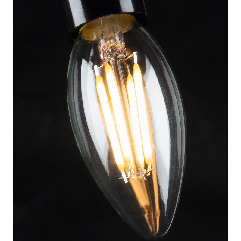 Ampoule LED Bulb E14 de 4W et 35 mm lumière chaude