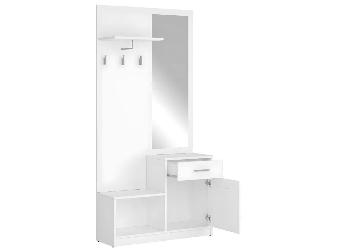 Meuble entrée Ewen Blanc