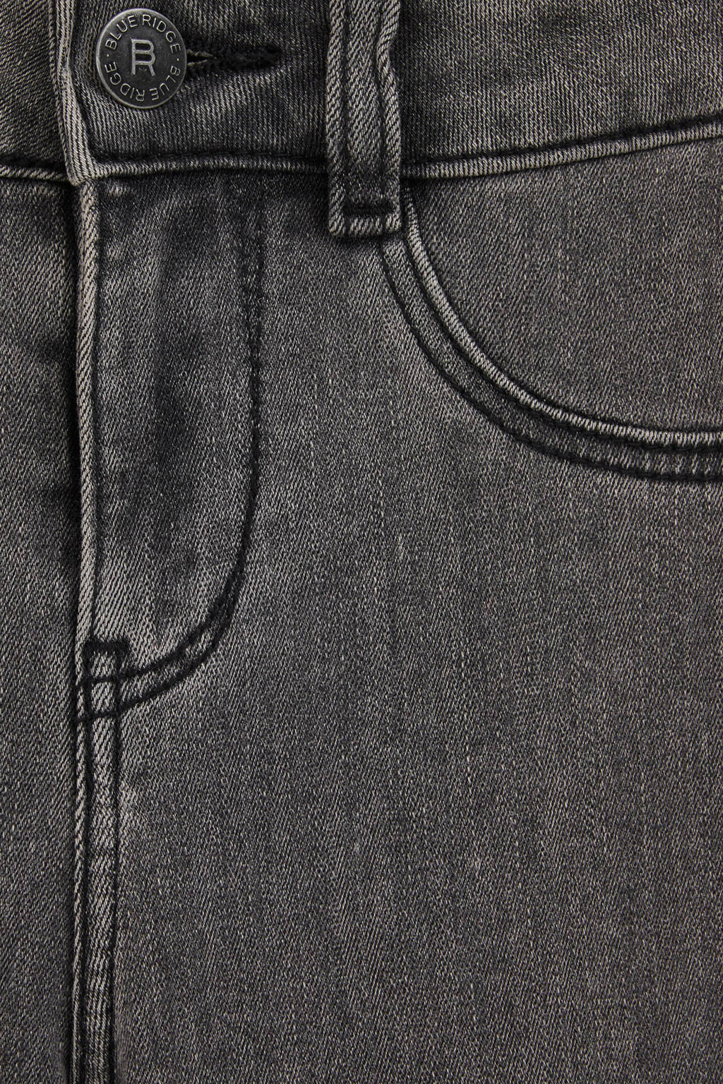 WE Fashion high waist super skinny jeans mid grey