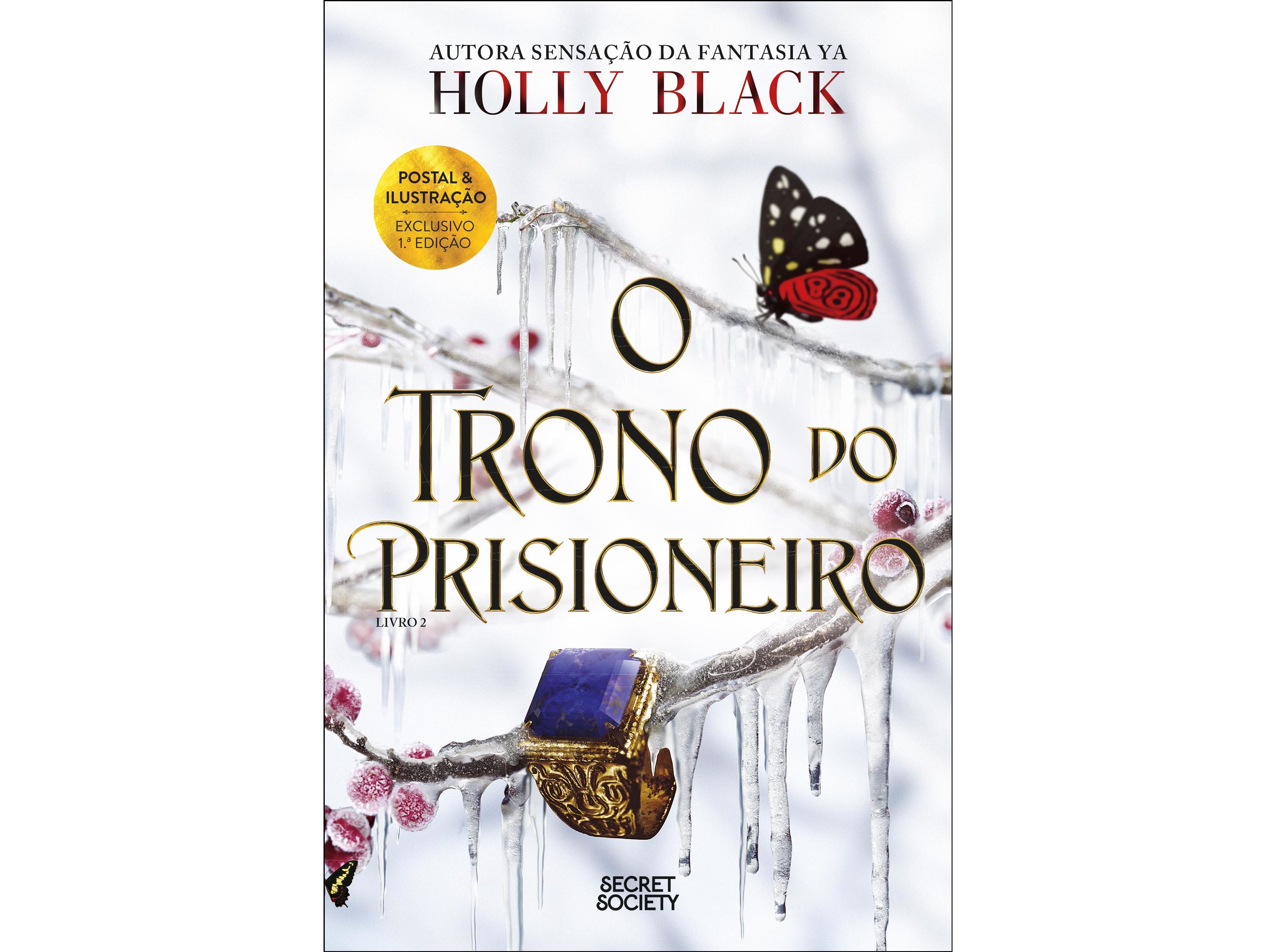 LIVRO O TRONO DO PRISIONEIRO DE HOLLY BLACK