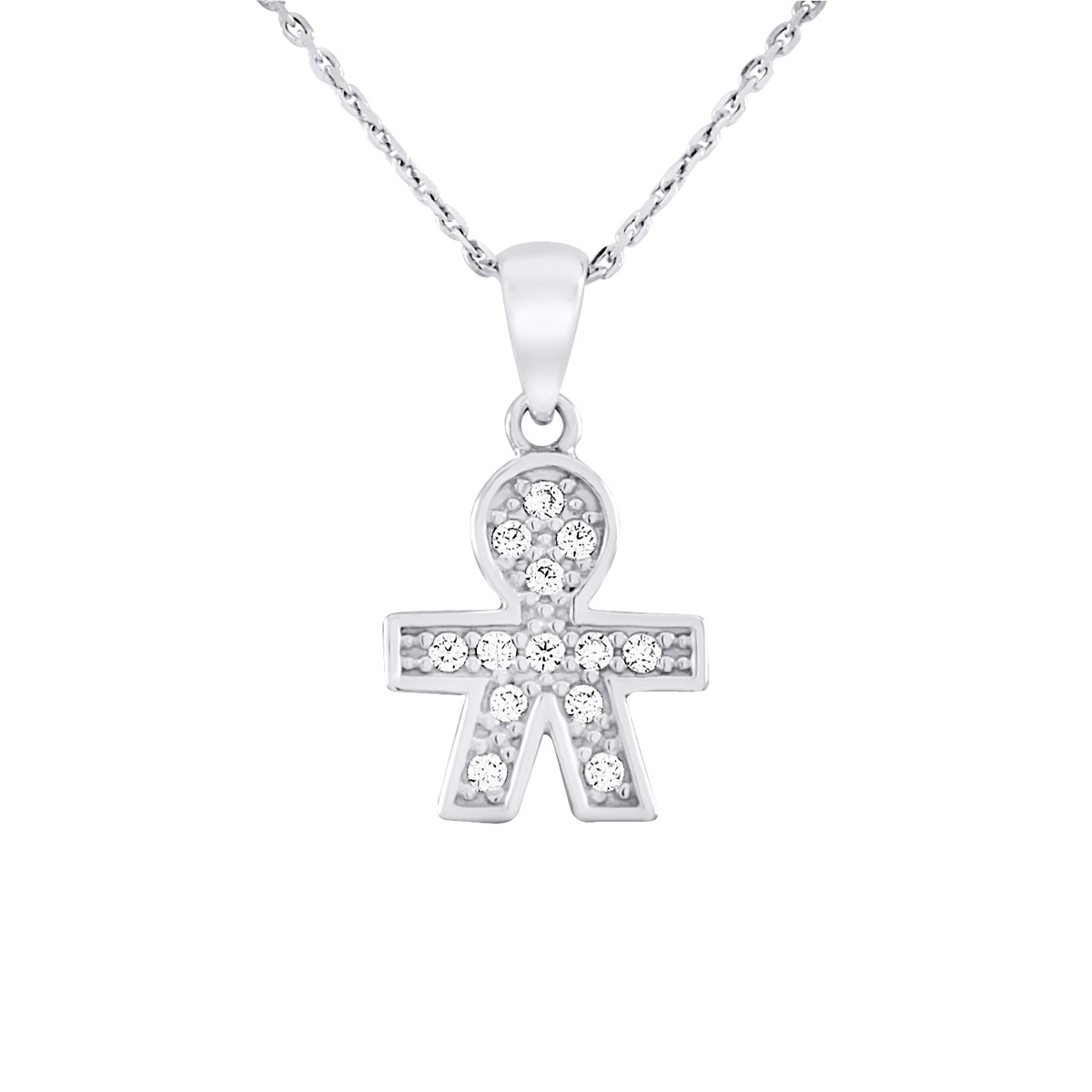 Pendentif GARÇON - Argent 925