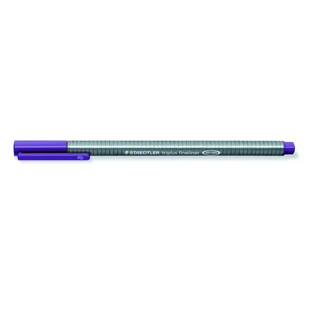 STAEDTLER® 334-69 triplus Fineliner, dreikant, 0,3 mm, rotviolett