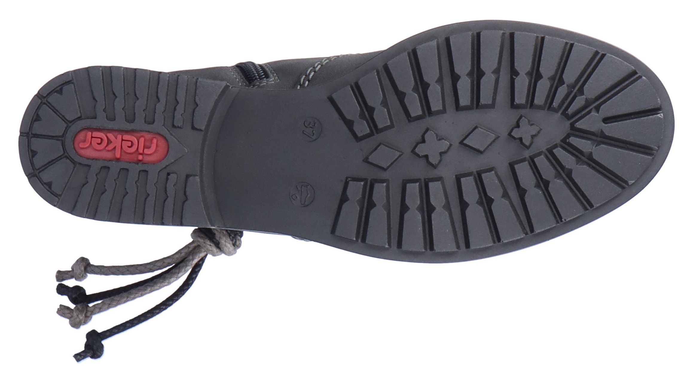 Rieker Winterstiefelette  mit Zierbänder am slouchy Schaft
