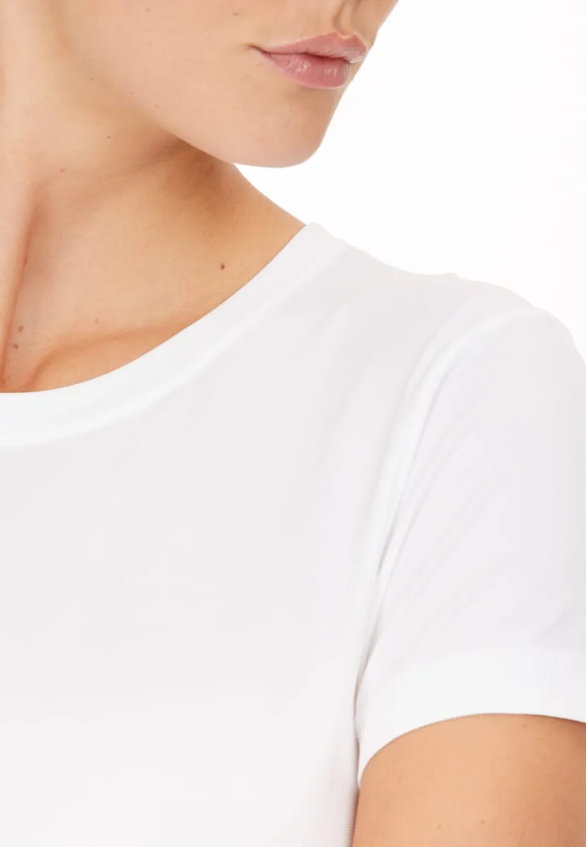 Athlecia Julee W Loose Fit Seamless Tee White