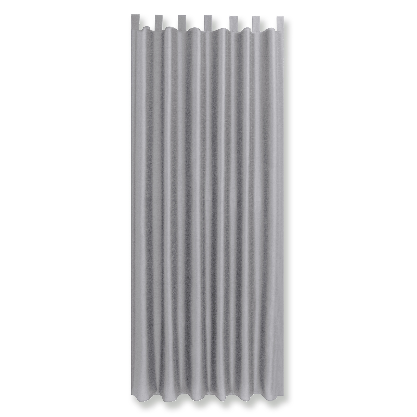 Schlaufenschal - silber - 140x245 cm