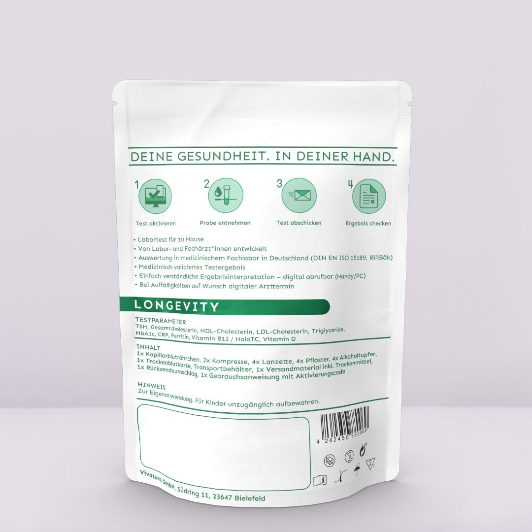 vivatura® Longevity TEST-KIT