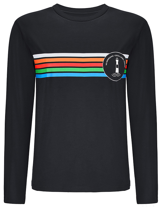 Heggholmen Long Sleeve Herre Navy Blue