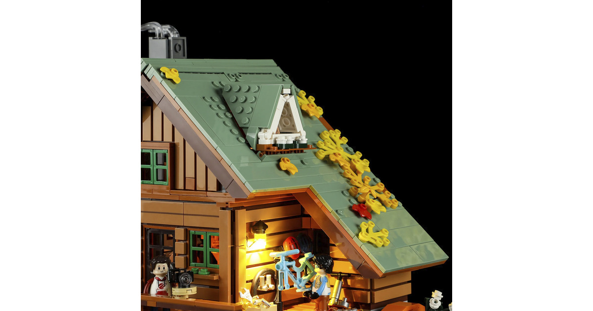 LumibricksRetro House - Mountain Cabin Constructiespeelgoed  (F9035)