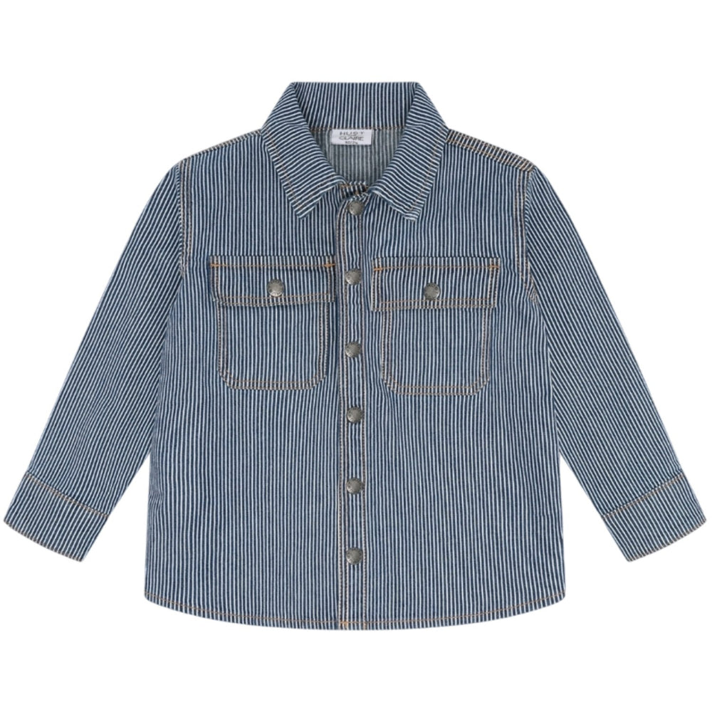 Køb Hust & Claire Blue Denim Jack Yd Stripe