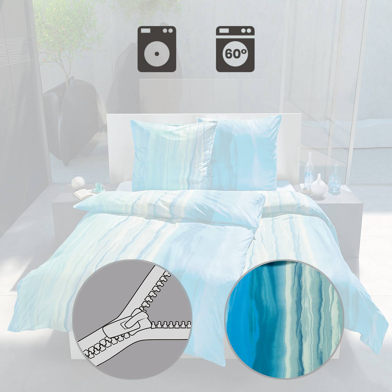 Estella Mako-Interlock-Jersey Bettwäsche 