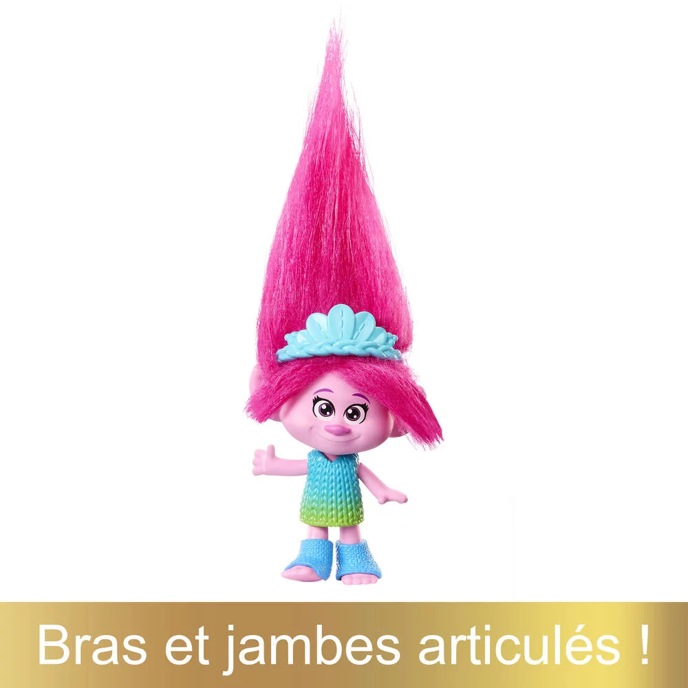TROLLS 3  -  FIGURINE POPPY - HAIR POPS