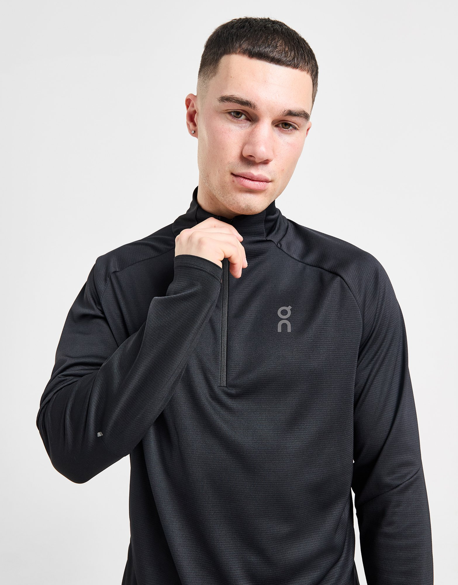 On Running Haut Zippé Climate Homme