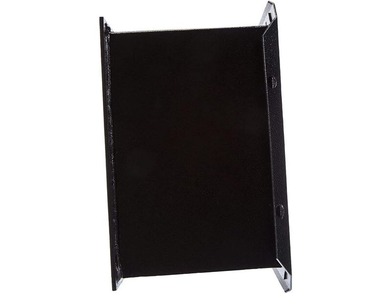 Yale Value Safe Wandtresor, Schwarz, Key Only, 7.7 l Wandtresor mit hochsicherem Doppelbart-Schliesssystem