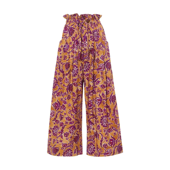 Vanessa Bruno Pantalon César Imprimé | Safran