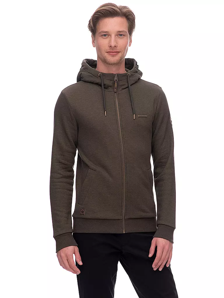 RAGWEAR Sweatjacke NATTE olive