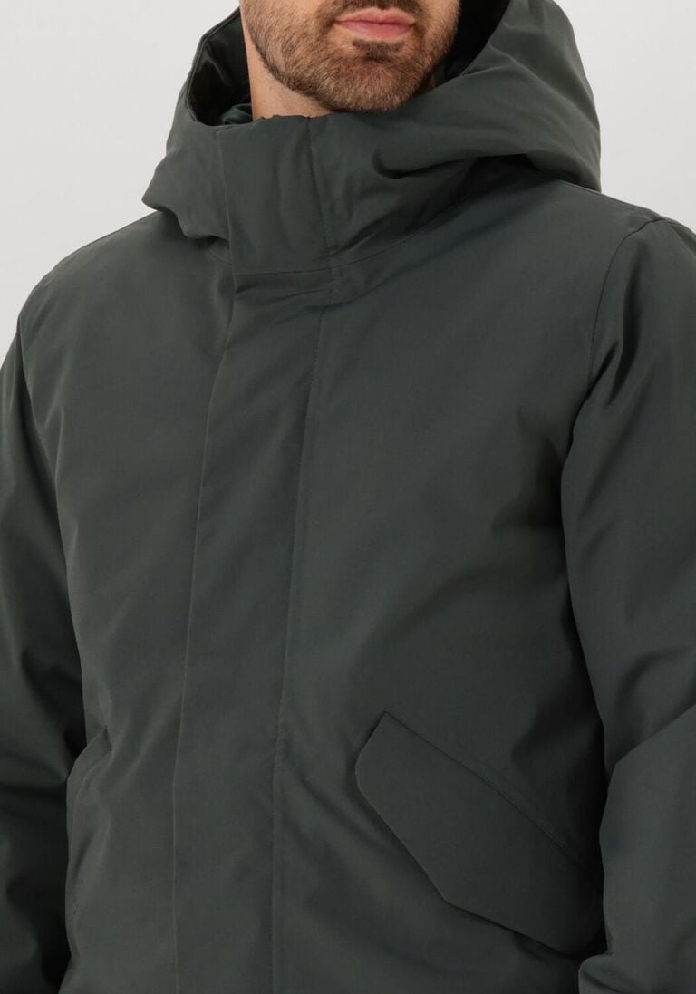 donkergroene elvine parka's hjalmar