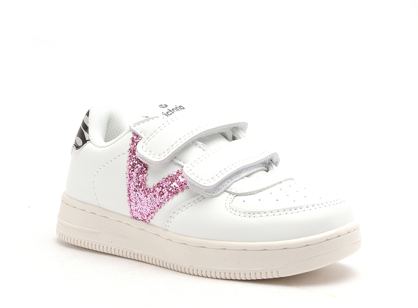 Victoria basses enfant tiempo efecto piel 1124106 blanc