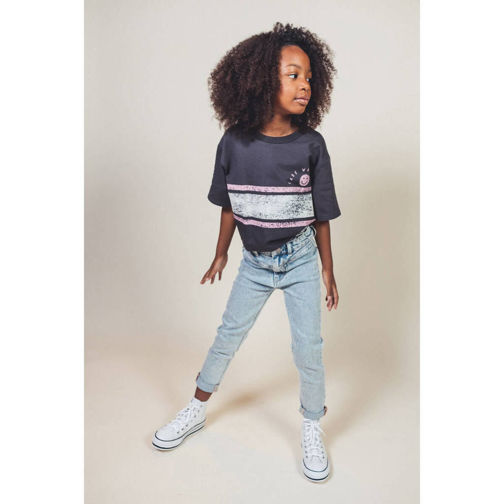Blue Rebel straight leg jeans Walles surf n turf