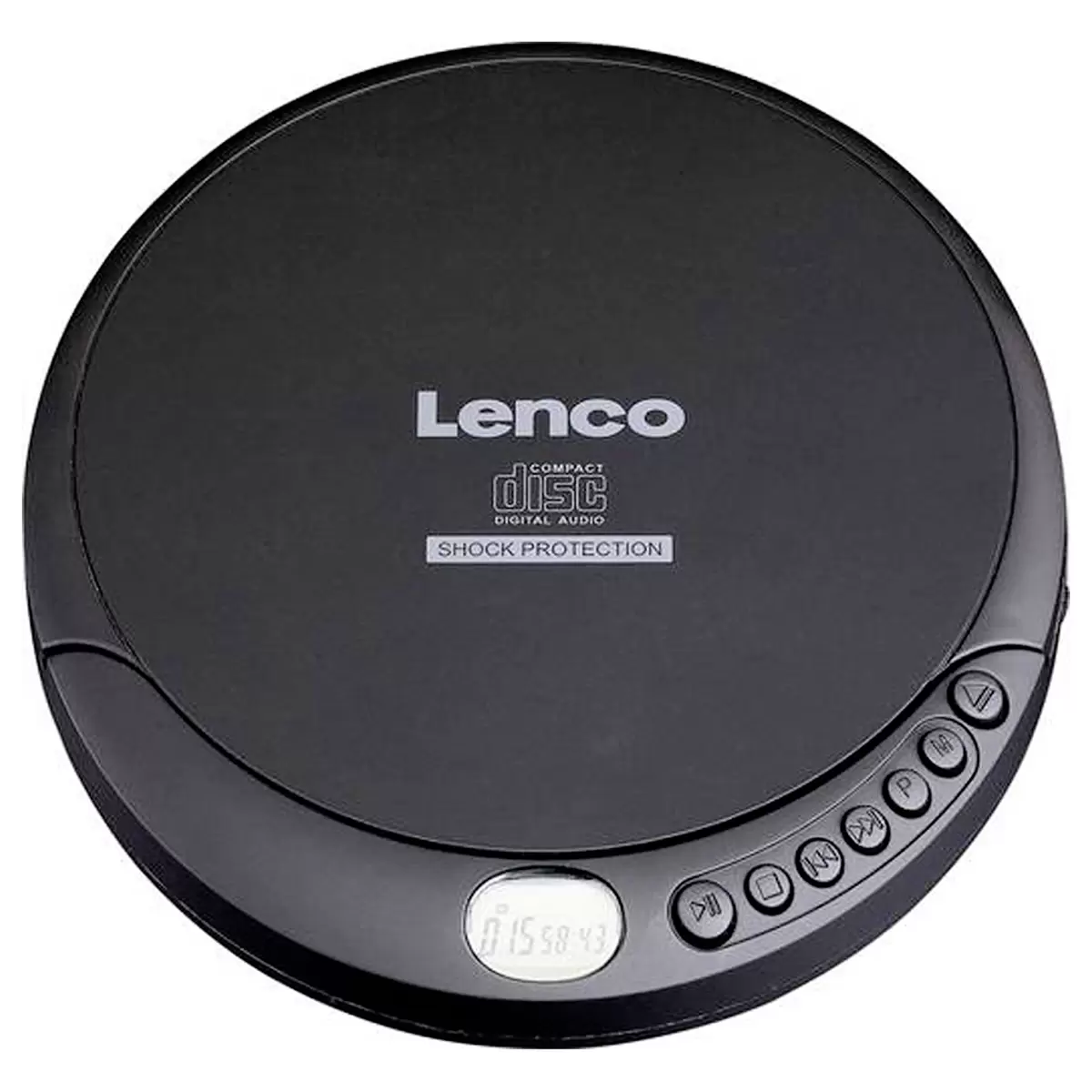 CD-200 poportabler CD/MP3 LENCO Schwarz