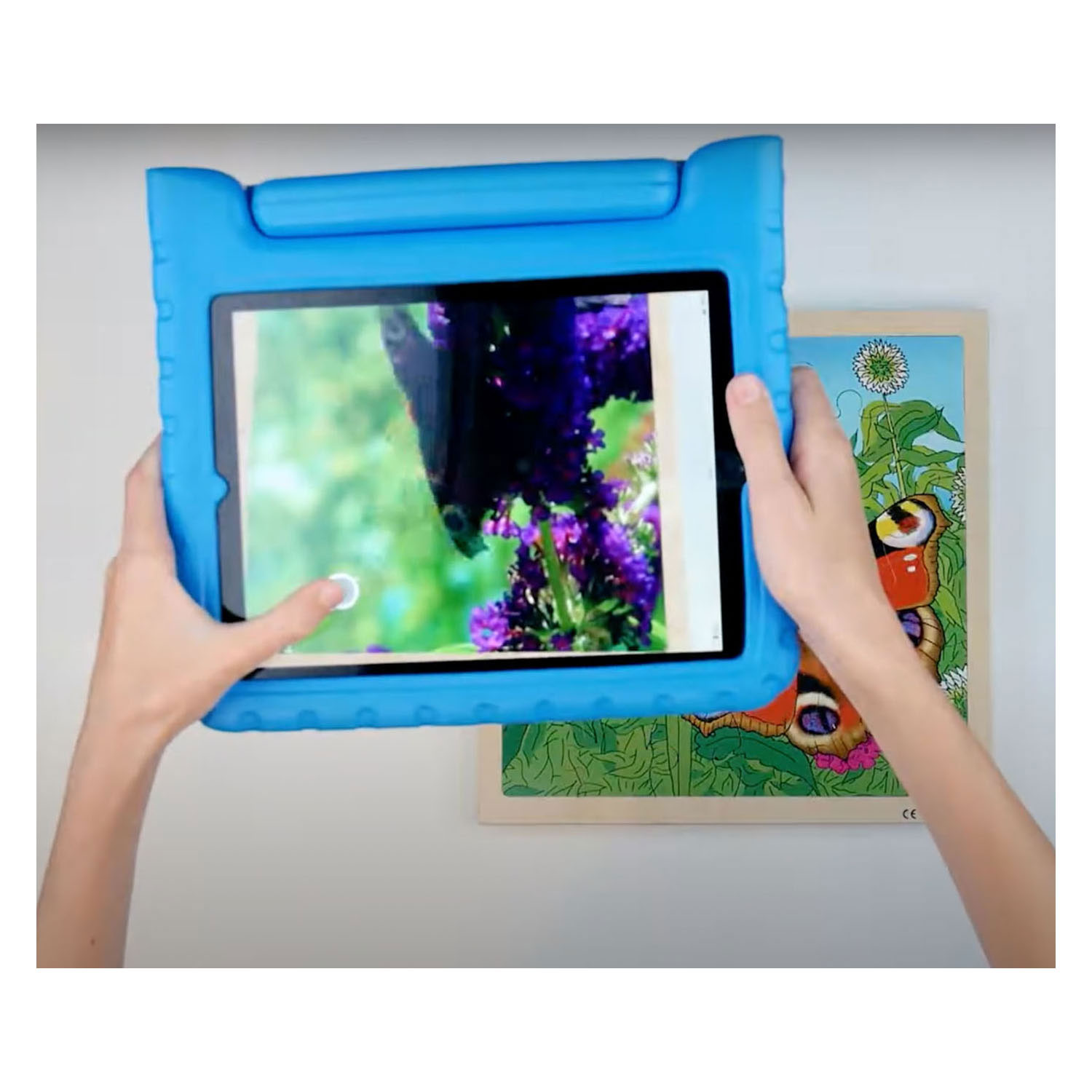 Rolf Connect - Groei en 4 Lagenpuzzel Hout Vlinder, 86st.