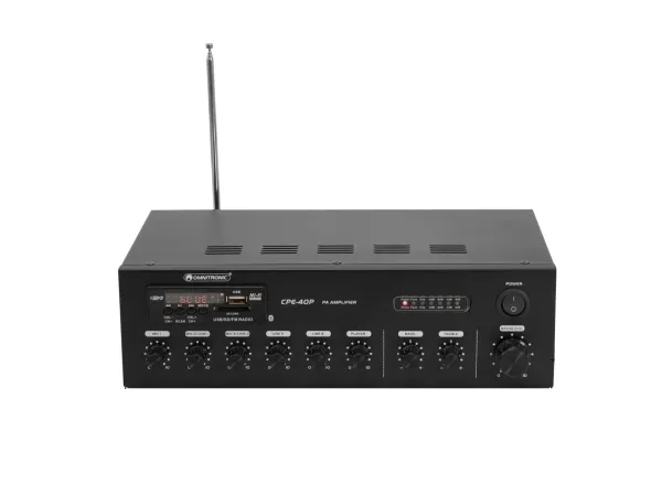 Omnitronic 80709605, 40 W, D, Klemmeterminaler, 230 V, 50 Hz, 80 W