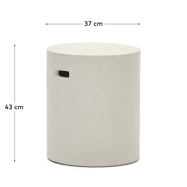 Kave Home Aiguablava bijzettafel Ø37