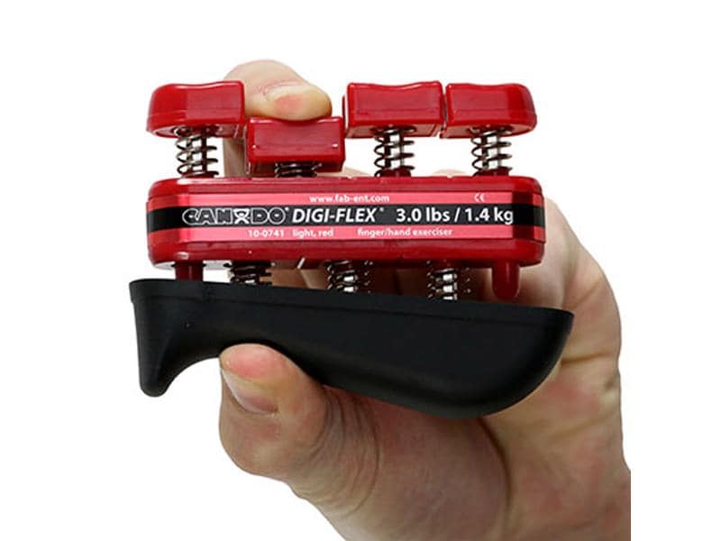 CanDo Handtrainer Rot, 1.4 kg Hand Strengtheners